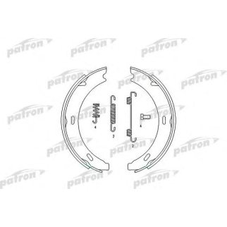 Колодки ручного тормоза к-кт PATRON PSP196 фото