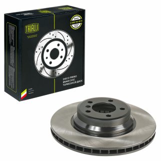 Диск торм. для а/м BMW 7 (E65) (01-) перед. d=348 (DF 261505) фото