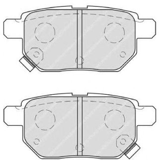 Колодки тормозные к-кт FERODO FDB4042 фото