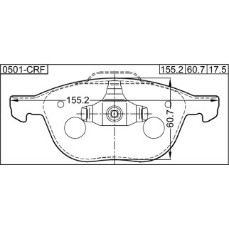 Колодки тормозные передние фото 2