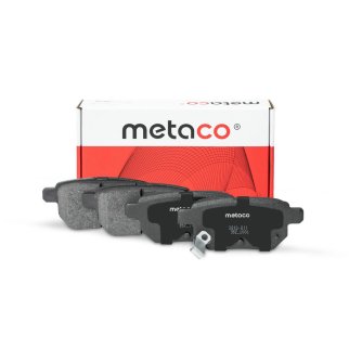 Колодки тормозные задние дисковые к-кт metaco 3010-011 фото