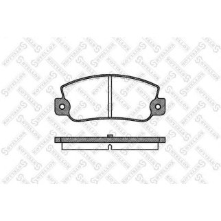 Колодки тормозные STELLOX _036030SX фото