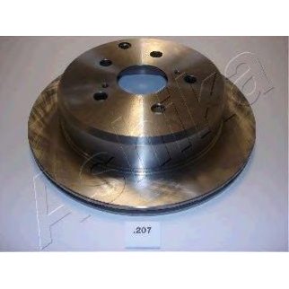 Диск тормозной задний ashika 61-02-207 фото