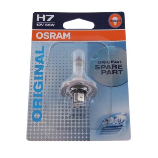 Лампа 12V H7 55W PX26d OSRAM ORIGINAL LINE 1 шт. блистер 64210-01B фото
