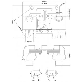 Катушка зажигания FEBEST 10640-003 фото 2