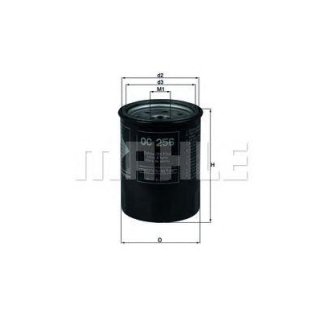 Фильтр масляный MAHLE _OC256 фото 1