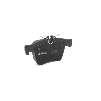 Колодки тормозные задние дисковые к-кт metaco 3010-172 фото 4