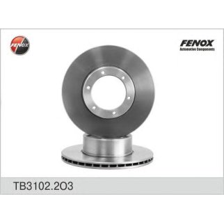 Диск тормозной передний вентилируемый Fenox TB3102.2O3 фото