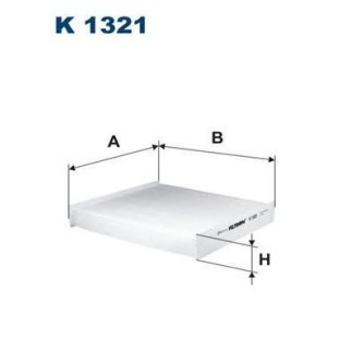 Фильтр салона FILTRON K 1321 фото