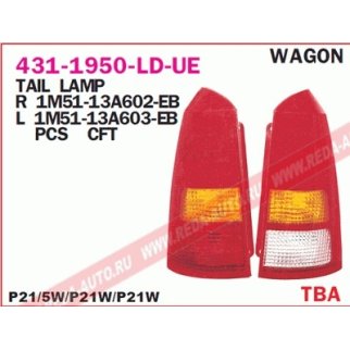 Фонарь задний правый DEPO 431-1950R-LD-UE фото