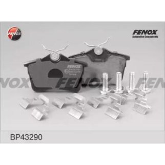 Колодки тормозные задние дисковые к-кт Fenox BP43290 фото