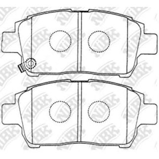 Колодки тормозные передние к-кт NiBK PN1472 фото