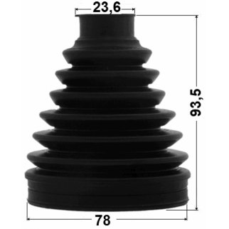 Пыльник наруж ШРУСа (к-кт) FEBEST 0117-NCP90 фото 2