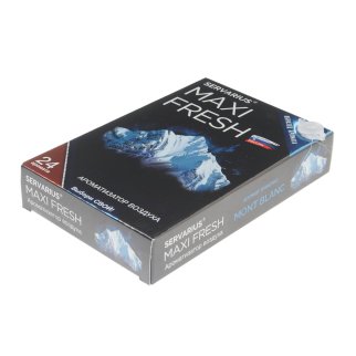 Ароматизатор водуха под сиденье MAXI FRESH (mont blanc) фото