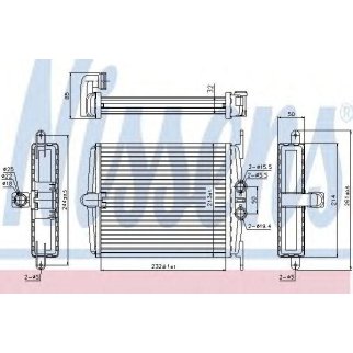 Радиатор отопителя (240x207) фото