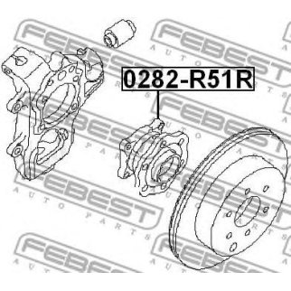 Подшипник ступицы FEBEST 0282-R51R фото