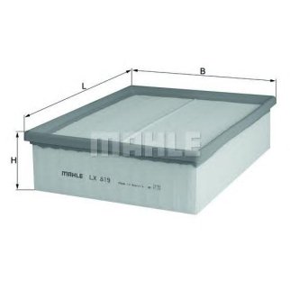 Фильтр воздушный KNECHT LX 819 фото 2