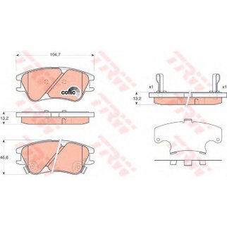 Колодки HYUNDAI ATOS 2001=> фото