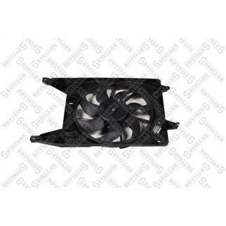 29-99478-SX_вентилятор охлаждения! c кондиц. Renault Logan 1.6/1.5DCi 04> фото