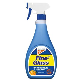 Очиститель стекол ароматизированный Fine glass (500ml), апельсин (б/салф.) фото