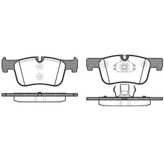 1478 00_колодки дисковые передние! BMW 1 F20 1.6i/1.8i/2.0D 11> фото