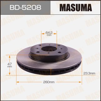 Диск тормозной Masuma BD-5208 фото