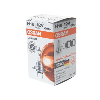 Лампа OSRAM галогеновая H18 PY26D-1 65W фото 1