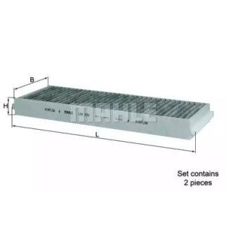 Фильтр салона KNECHT LAK 239S фото