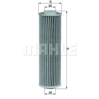 Фильтр масляный MAHLE OX 1835 D1 фото