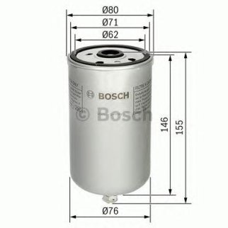 Фильтр топливный BOSCH 1 457 434 447 фото