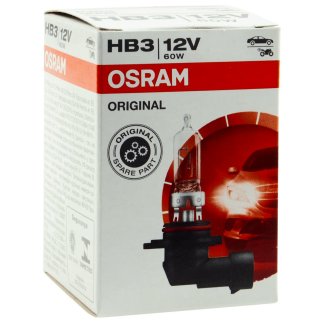 Лампа 12V HB3 60W P20d OSRAM ORIGINAL LINE 1 шт. картон 9005 фото 1