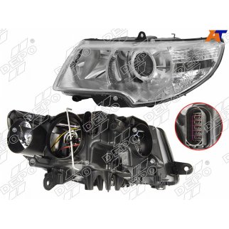 Фара левая DEPO 665-1116LMLDBEM фото