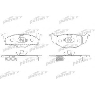 Колодки тормозные передние к-кт PATRON PBP1101 фото