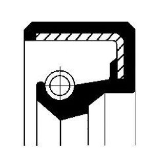 Сальник насоса гидроусилителя CORTECO 01019503B фото