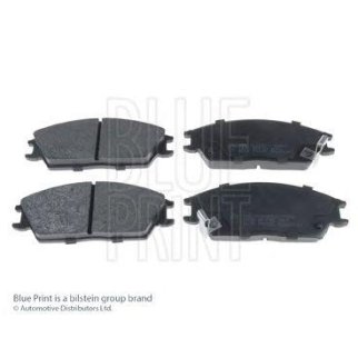 Колодки тормозные дисковые HONDA: ACCORD II 1.6 EX, 1.8 EX 83-85, ACCORD II Hatchback 1.6 EX, 1.8 EX 83-85  HYUNDAI: ACCENT I 1.3, 1.3 i 12V, 1.5 i 12V, 1.5 i 16V 94- фото