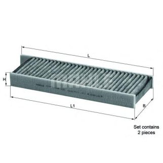 Фильтр салона KNECHT LAK 428S фото 2