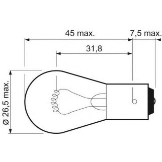 Лампа Valeo 032201 фото