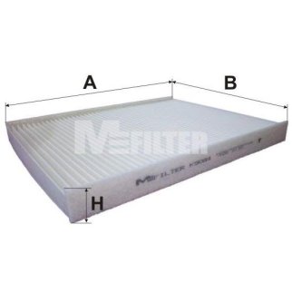 K 9084_фильтр салона! Ford Fiesta 1.25-1.6/1.4TDCi/1.6TDCi 08> фото