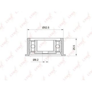 Ролик ГРМ LYNXauto PB3023 фото