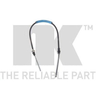 Трос стояночного тормоза задний левый / PEUGEOT 406 (барабанные тормоза) 00~04 фото