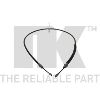 Трос стояночного тормоза задний левый / FORD Transit шасси (односкатные колёса, дисковые тормоза) 06 фото