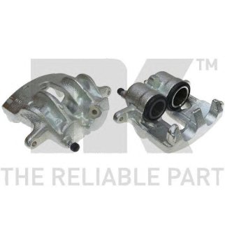 Суппорт тормозной передний левый (двухпоршневой) / CITROEN Jumper,FIAT Ducato,PEUGEOT Boxer 94~06 фото