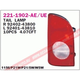 Фонарь задний лев HYUNDAI: H100 96-00 фото