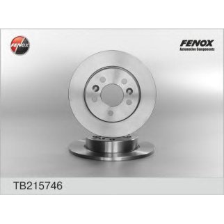 Диск тормозной задний Fenox TB215746 фото