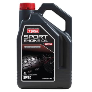 Масло моторное Motul TRD SPORT ENGINE OIL GASOLINE 5W-30 4 л 110940 фото