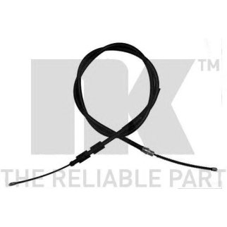 Трос стояночного тормоза задний левый / CITROEN ZX,PEUGEOT 306 (барабанные тормоза) 91~02 фото