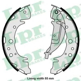 Колодки торм.бар.HYUNDAI SANTA FE (SM) 2.0-2.7 01-06 фото