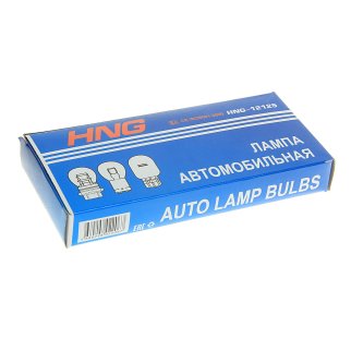 Лампа 12V W21/5W (W3*16q) 12V HNG фото 1