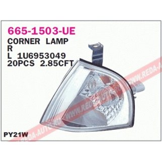 Указатель поворота правый DEPO 665-1503R-UE фото