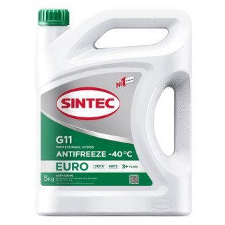 Антифриз зеленый G-11 Sintec Euro 5кг фото